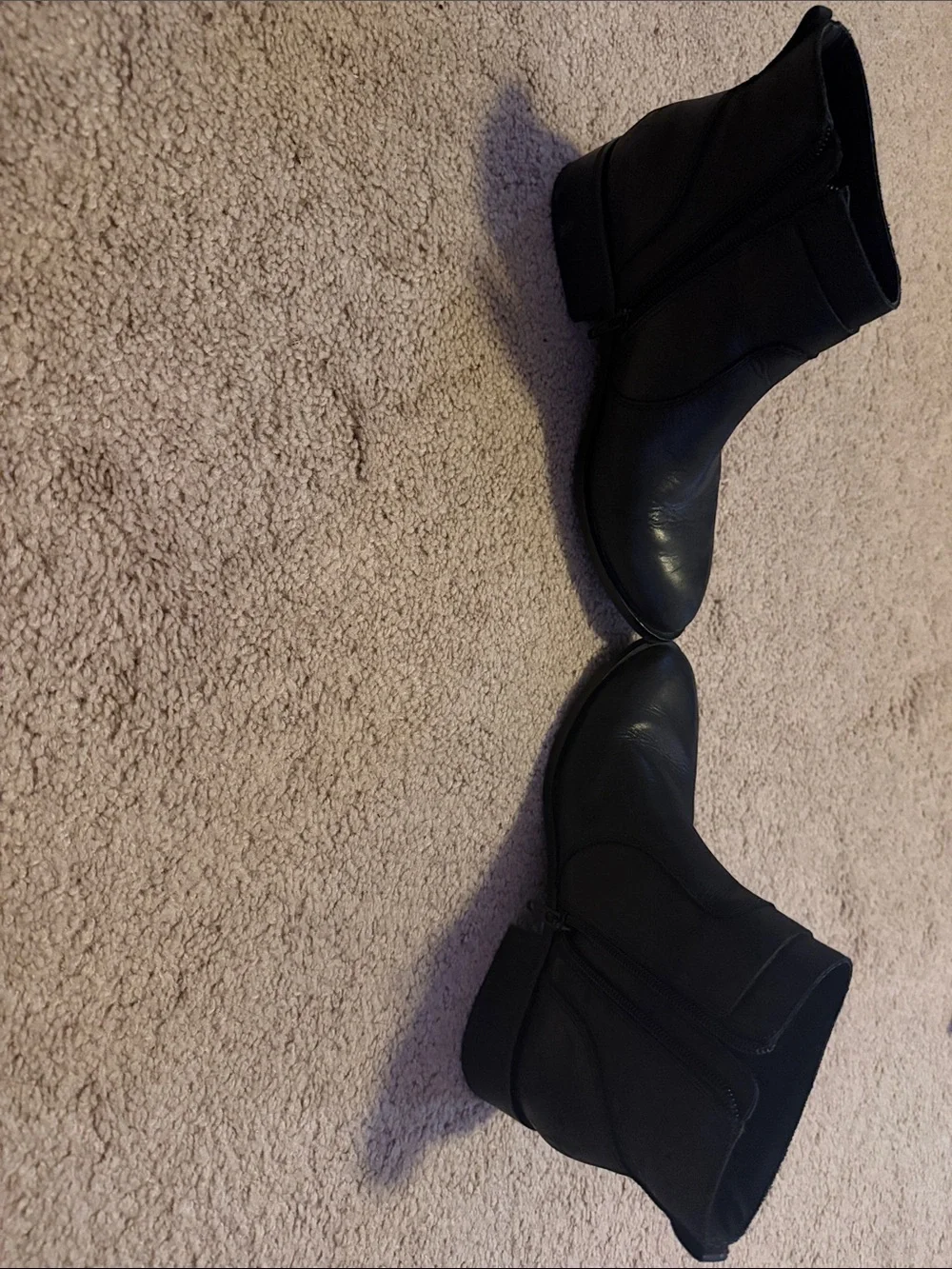 Crown Vintage black ankle boots
